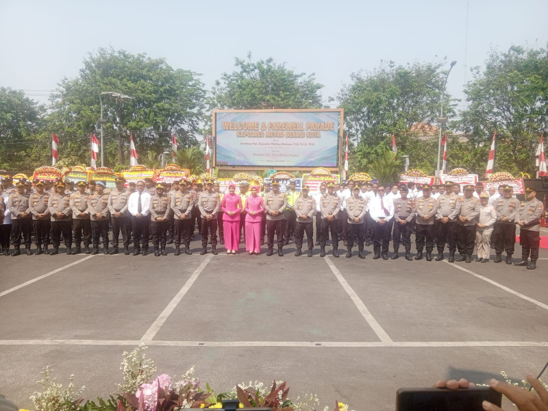 Tongkat Estafet Kepemimpinan Berganti, Kombes Pol. Putu Kholis Aryana Nahkodai Polres Metro Bekasi Kota
