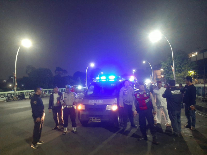 Polsek Metro Penjaringan Gelar KRYD, Antisipasi Tawuran dan Kejahatan Jalanan