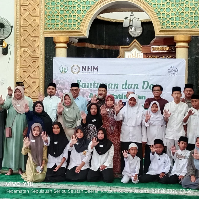Santunan dan Doa Bersama 121 Anak Yatim di Pulau Tidung, Wujud Kepedulian dan Sinergi Sosial