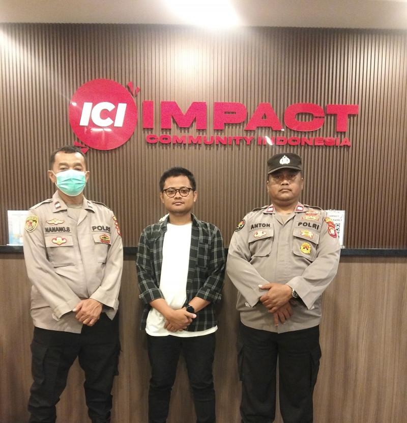 Polsek Kelapa Gading Amankan Ibadah Kenaikan Isa Al Masih di Gereja Impact Community Indonesia
