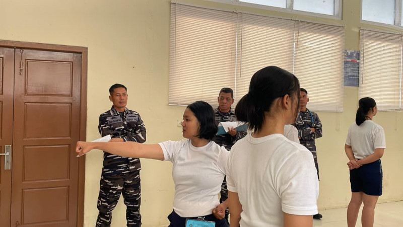 Danlanal Sabang Selaku Ketua Panitia Daerah Sabang Pimpin Pantukhirda Calon Bintara dan Tamtama PK TNI AL