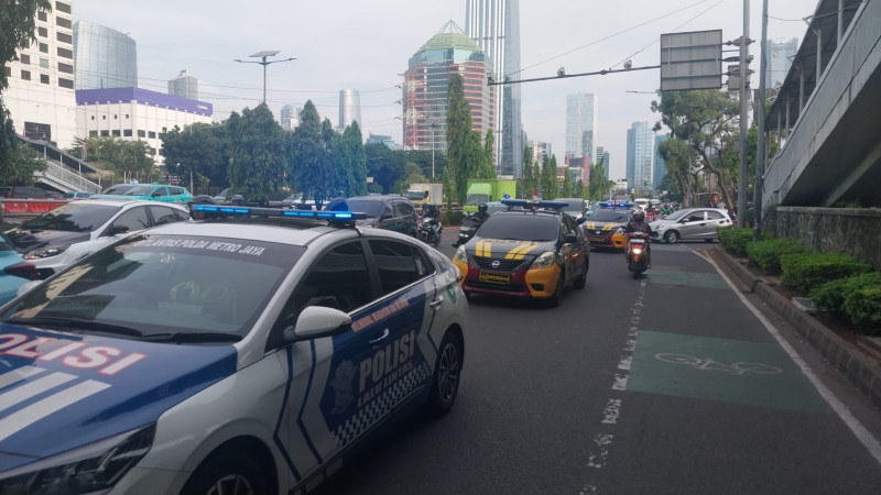 Cegah Gangguan Kamtibmas Polisi Gelar Patroli Skala Besar Sore Ini