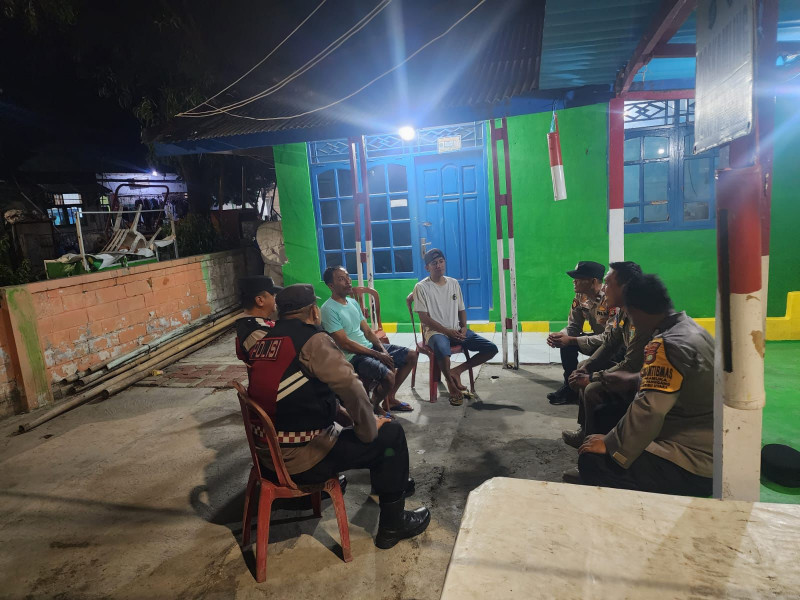 Cegah 3C, Patroli Malam Polisi dan TNI Intensif di Pulau Penduduk Kepulauan Seribu