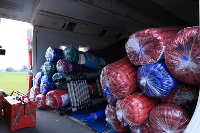 Polri Kirim 4.459 Kg Logistik Pada Hari Kedua untuk Perkuat Penanganan Darurat Bencana di Sumut