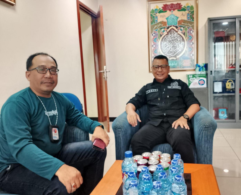 Pemilik Media Online Silaturahmi dengan Ketua PWI Jaya DKI Jakarta