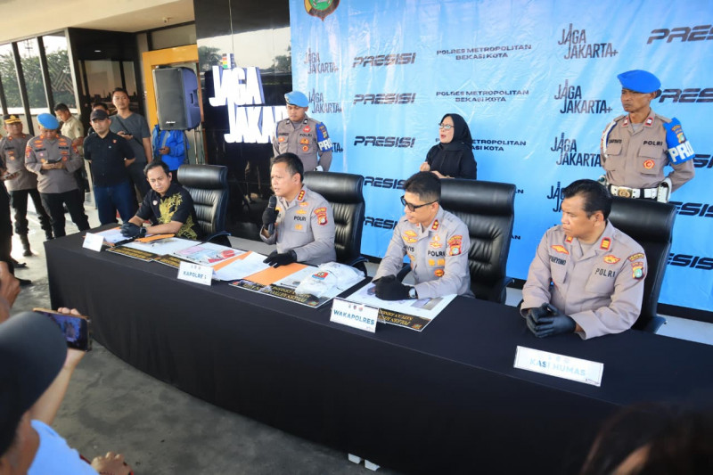 Satreskrim Polres Metro Bekasi Kota Bergerak Cepat Membongkar Kasus Kekerasan Di Muka Umum