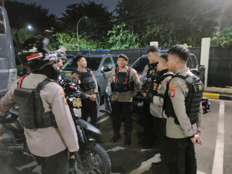 Cegah Begal dan Tawuran, Tim Presisi Bekasi Kota Sisir Jalur Protokol Hingga Pelosok