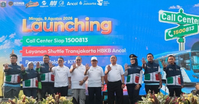Pramono Luncurkan Call Center Dishub 1500813, Layanan Darurat Jalan Siaga 24 Jam