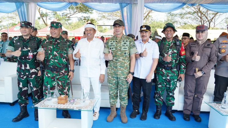 Pangdam Jaya Hadiri Penutupan TMMD Ke-128 Tahun 2026 Secara Terpusat di Bekasi