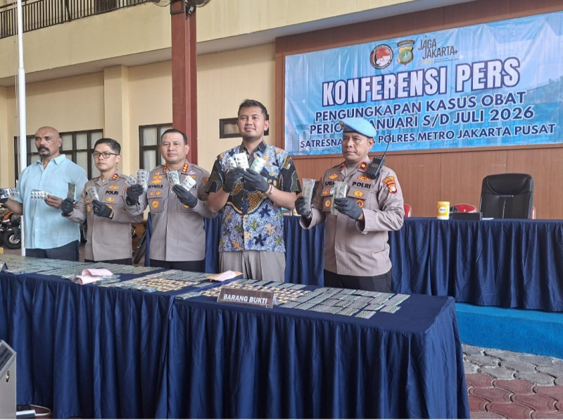 Kapolres Metro Jakpus: Tidak Ada Ruang bagi Pengedar dan Pembeking Obat Keras Ilegal