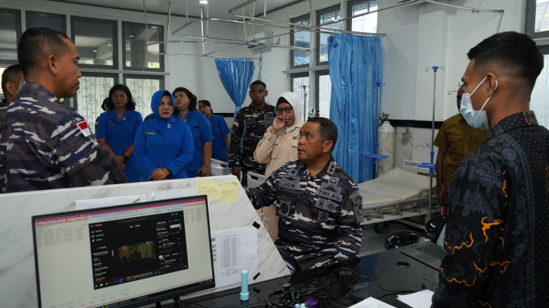 Kehangatan dan Kepedulian Kodaeral X Rawat Semangat Sehat di Rumkit dr. Sodibjo Sardadi