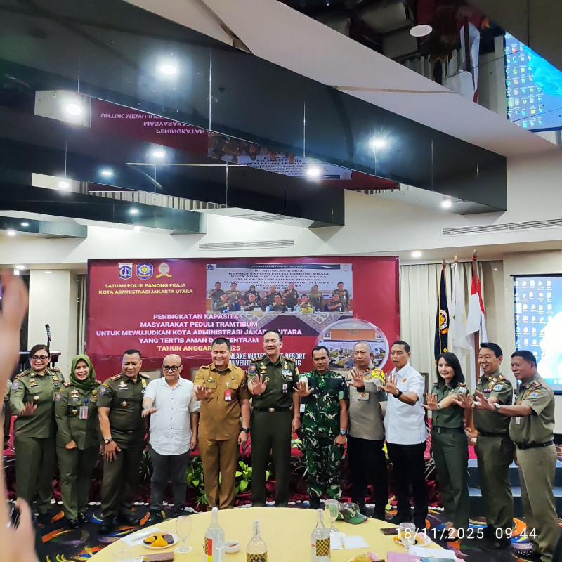 Kegiatan Pemberdayaan Masyarakat Peduli Tramtibum Digelar di Sunter Jakarta Utara