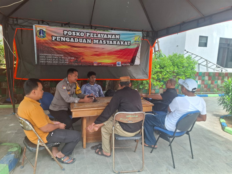 Bhabinkamtibmas Pulau Tidung Ajak Warga Jaga Kamtibmas Demi Wisata Aman dan Nyaman