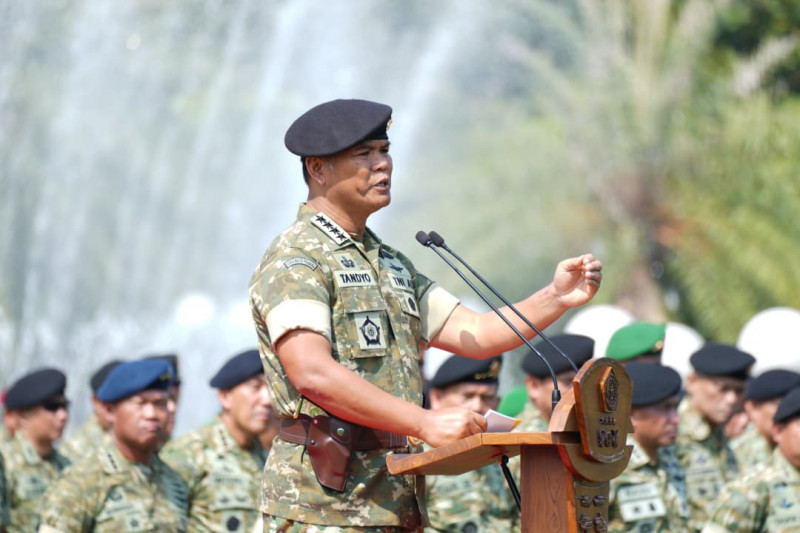 Wakil Panglima TNI Lepas Satgas Kizi TNI Minusca Ke Aprika Tengah