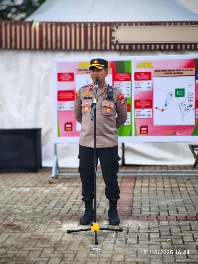 Polres Metro Jakarta Utara Gelar TWG dan Apel Pengamanan Konser 