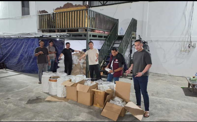 Polres Metro Jakarta Barat Bongkar Clandestine Lab Narkotika di Semarang, 308 Ribu Butir Karisoprodol Dan 250 Kg Bubuk Karisoprodol Disita