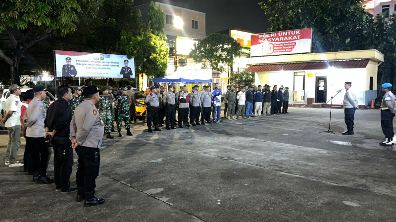 Polsek Koja Gelar KRYD Malam Minggu Untuk Cegah Tawuran dan Jaga Kondusivitas Wilayah