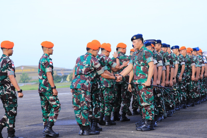 Lanud Sultan Hasanuddin Gelar Apel Halalbihalal Idul Fitri 1447 H/2026