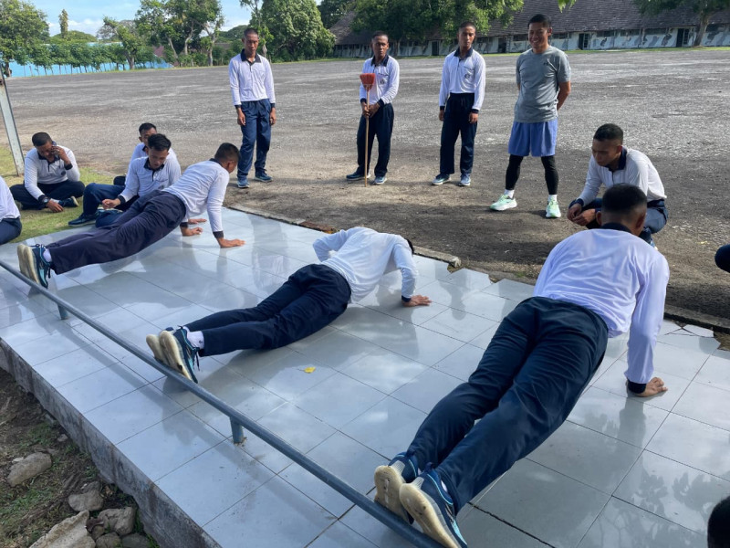 Lanal Sabang Gelar Tes Samapta Rutin