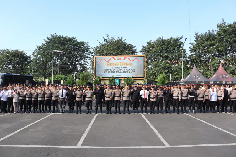 Serah Terima Mako Brimob, Perkuat Sinergi Jaga Keamanan Kota Bekasi
