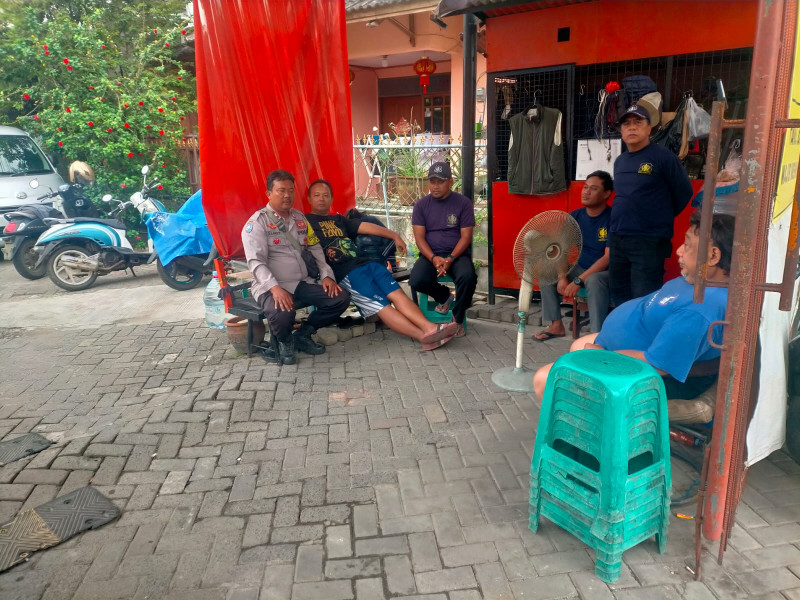 Upaya Preventif Polsek Medan Satria: Sambangi Tokoh Lingkungan di Pejuang Guna Jaga Kondusivitas