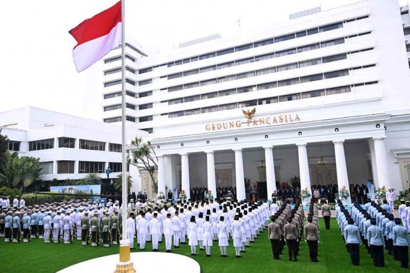 Panglima TNI Hadiri Upacara Peringatan Hari Lahir Pancasila Tahun 2026