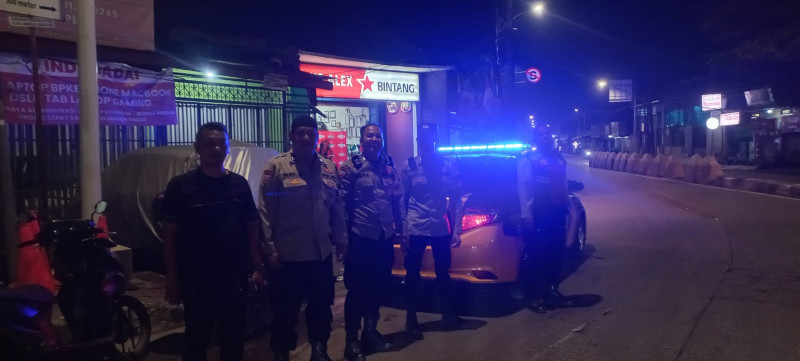 Polsek Koja Gelar KRYD, Antisipasi Tawuran dan Kejahatan Jalanan di Jakarta Utara
