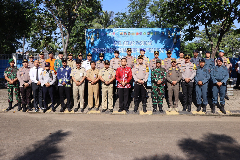 Polres Kepulauan Seribu Gelar Apel Pasukan Operasi Ketupat Jaya 2026, Siapkan 201 Personel Amankan Idul Fitri