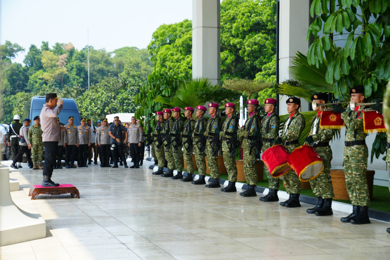 Panglima TNI Terima Kunjungan Silaturahmi Kapolri, Pererat Solidaritas TNI-Polri