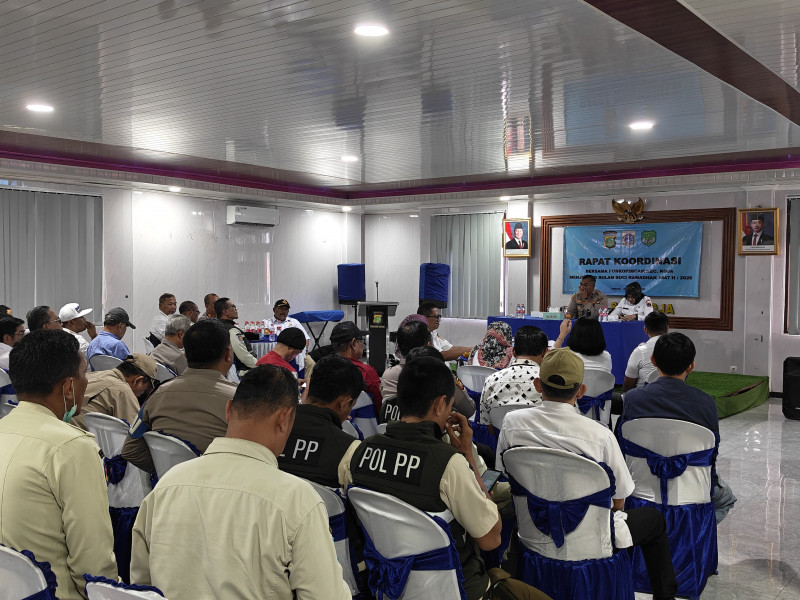 Polsek Koja Bersama Forkopimcam Rapat Koordinasi Pengamanan Ramadhan 1447 H