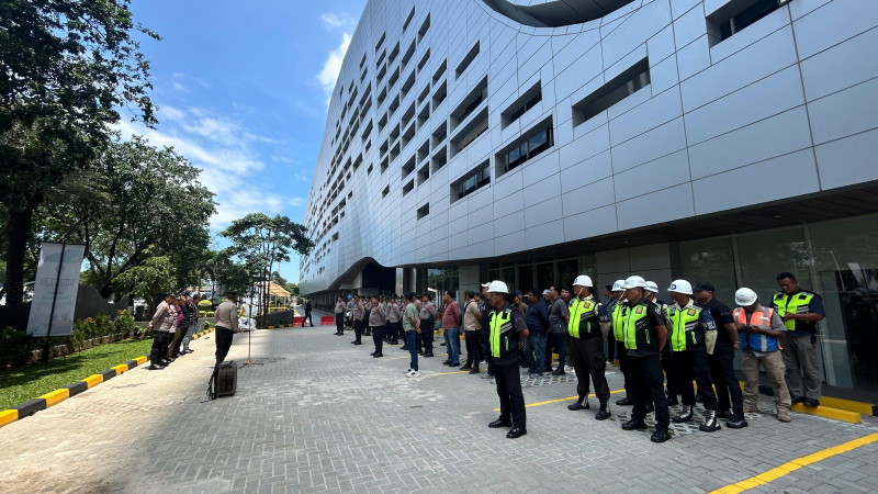 Polisi Siagakan 98 Personel Amankan Rencana Aksi Unjuk Rasa di PT Pelindo Tower Jakarta Utara