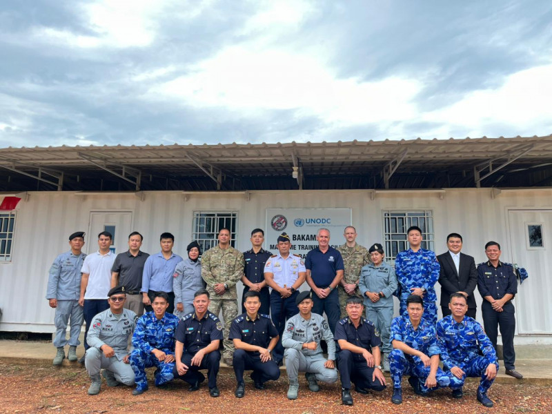 Bakamla RI dan Unodc Gelar Pelatihan Vbss di Batam
