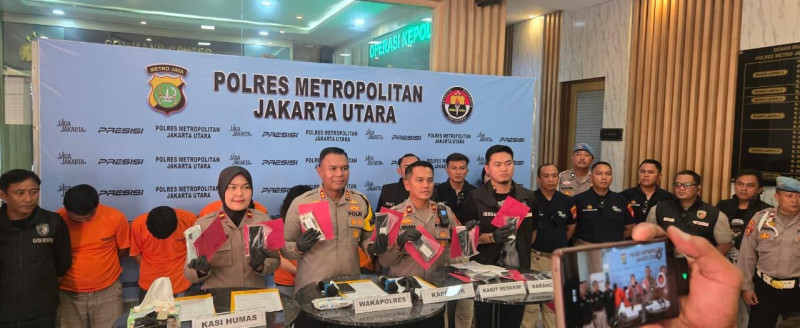 Respon Cepat Polisi Tangkap Pelaku Komplotan Maling di Carnaval Ancol, 21 Unit HP Diamankan