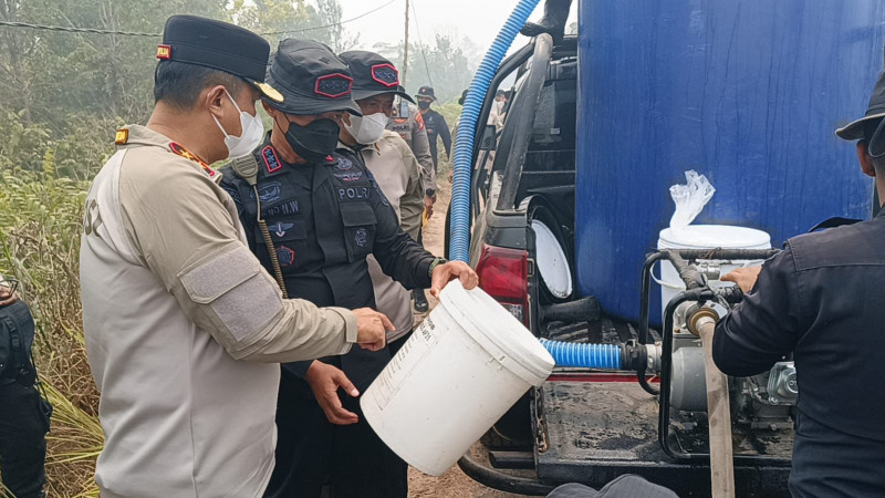 Polda Kalteng Optimalkan Serbuk Tepung Singkong 