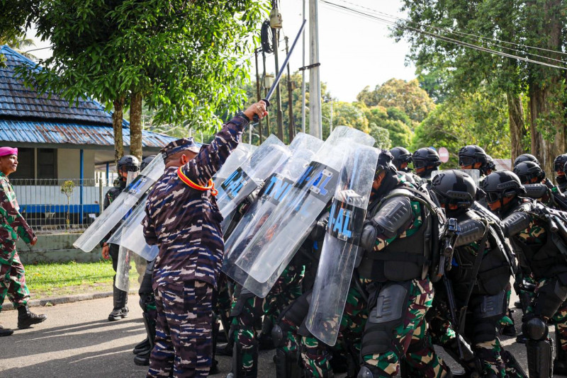 Kodaeral lX Ambon Gelar Uji Terampil Giagaspur Pangkalan Tahun 2025