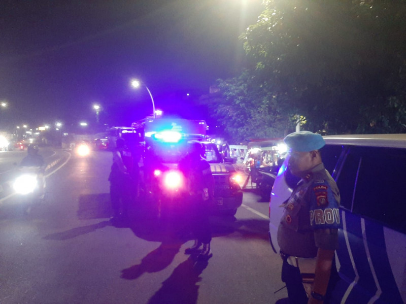 Polsek Metro Penjaringan Intensifkan KRYD Malam Hari, Antisipasi Tawuran dan Kejahatan Jalanan
