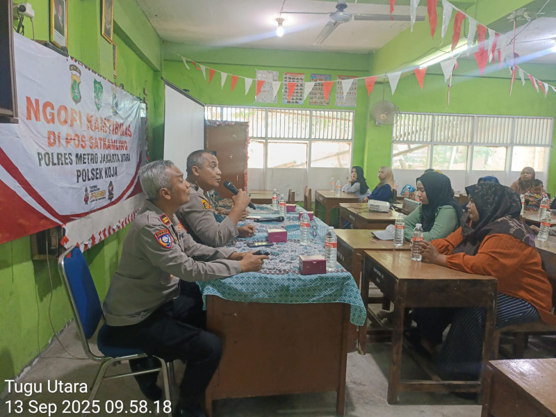 Polsek Koja Ajak Orang Tua SMP Muhammadiyah Perkuat Peran Cegah Tawuran dan Bullying