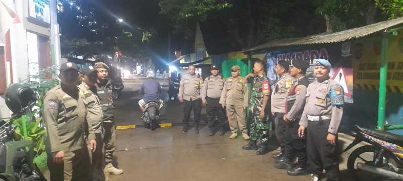 Polsek Koja Gelar Operasi Kryd Dini Hari, Antisipasi Tawuran dan Kejahatan Jalanan