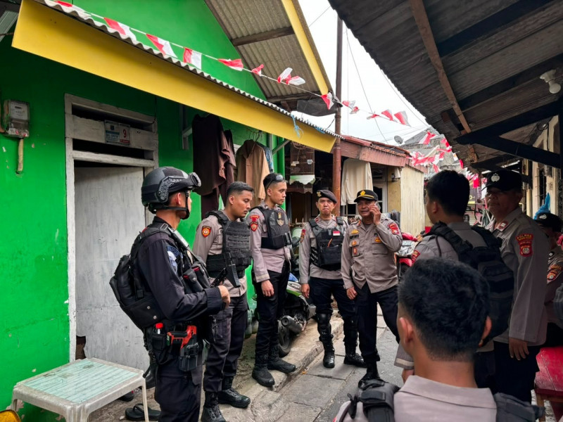 Brimob dan Polres Tangsel Amankan Enam Orang Diduga Hendak Tawuran