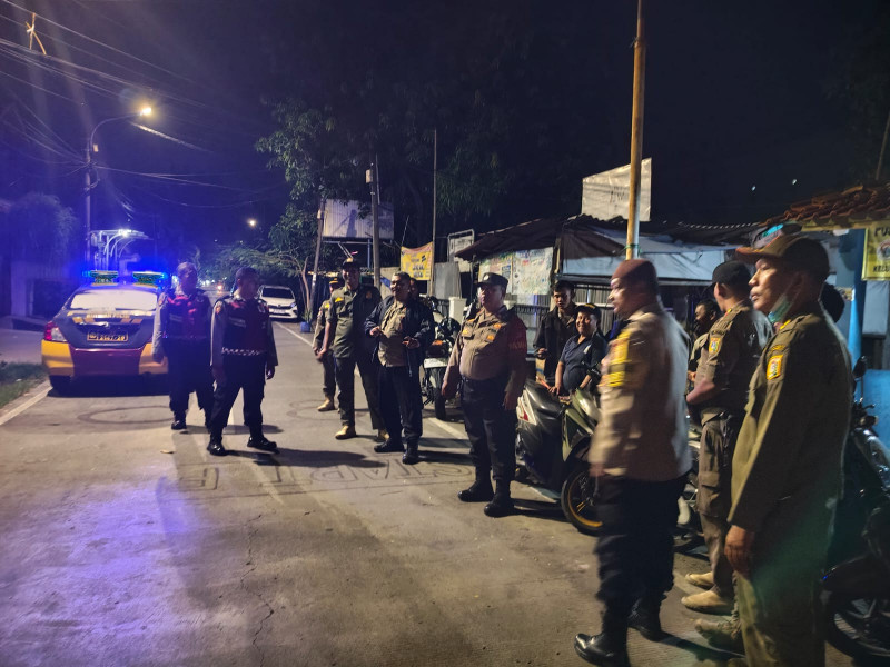 Polsek Koja Gelar Operasi Cipta Kondisi Antisipasi Gangguan Kamtibmas