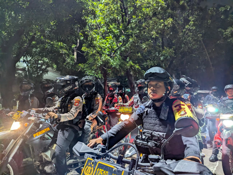 Operasi Pekat Jaya 2026, Brimob–Samapta Gagalkan Balap Liar dan Tawuran di Jaktim
