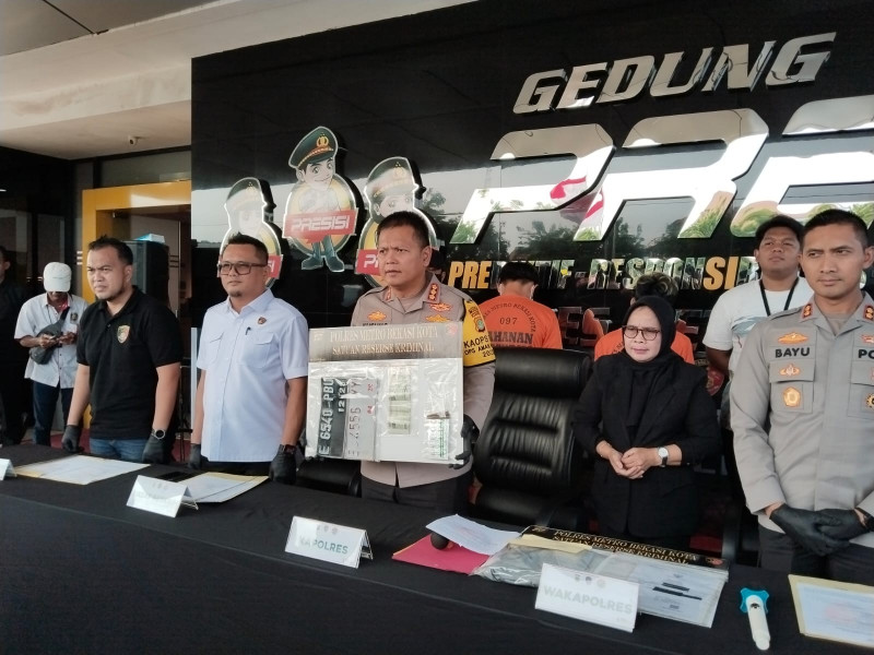 Polres Metro Bekasi Kota Tangkap Dua Pelaku Maling Motor, Panik Saat Alarm Motor Bunyi