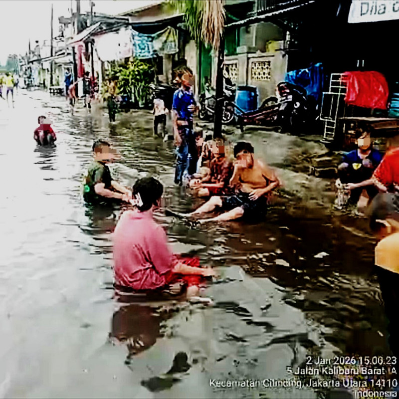 Banjir Bertahun-tahun Tak Kunjung Ditangani, Warga Kalibaru Barat Satu Minta Pemerintah Bertindak Tegas