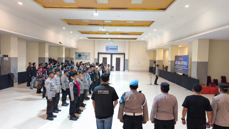 Polsek Pademangan Gelar Apel Siaga Kamtibmas dan Silaturahmi Bersama Ormas serta Potmas