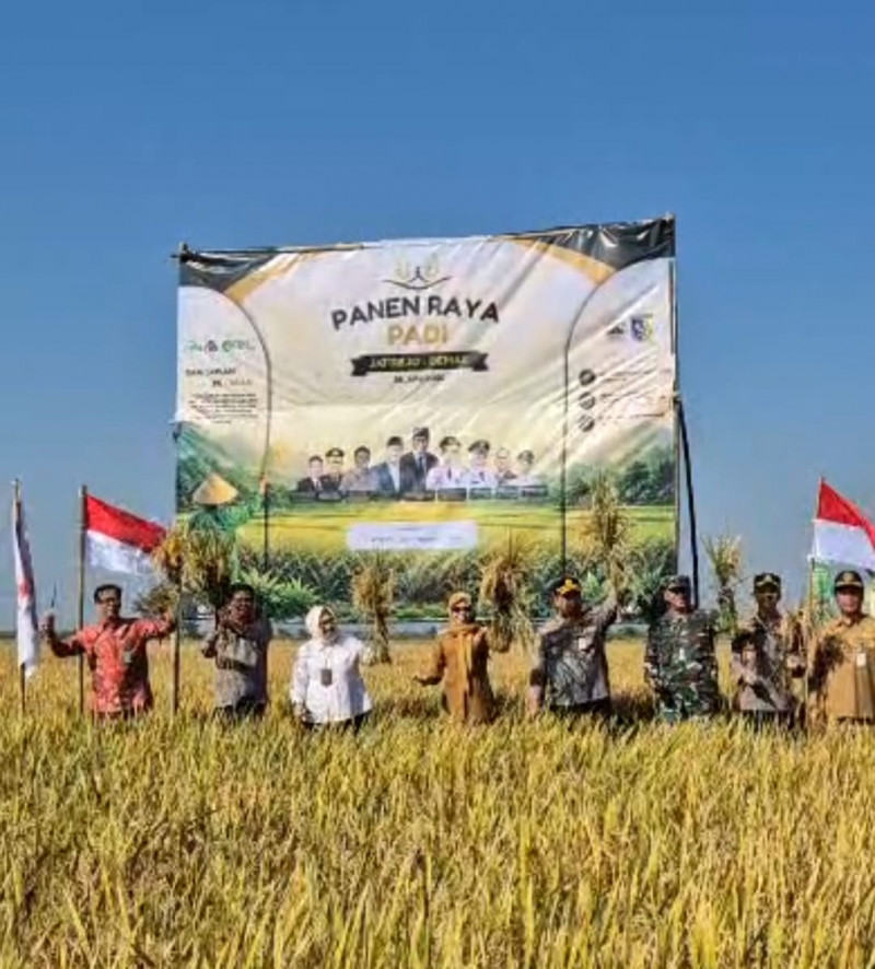 Panen Raya Padi 2026 dI Demak Perkuat Kemitraan Petani DAN Dunia Usaha Dalam Mendukung Ketahanan Pangan Nasional