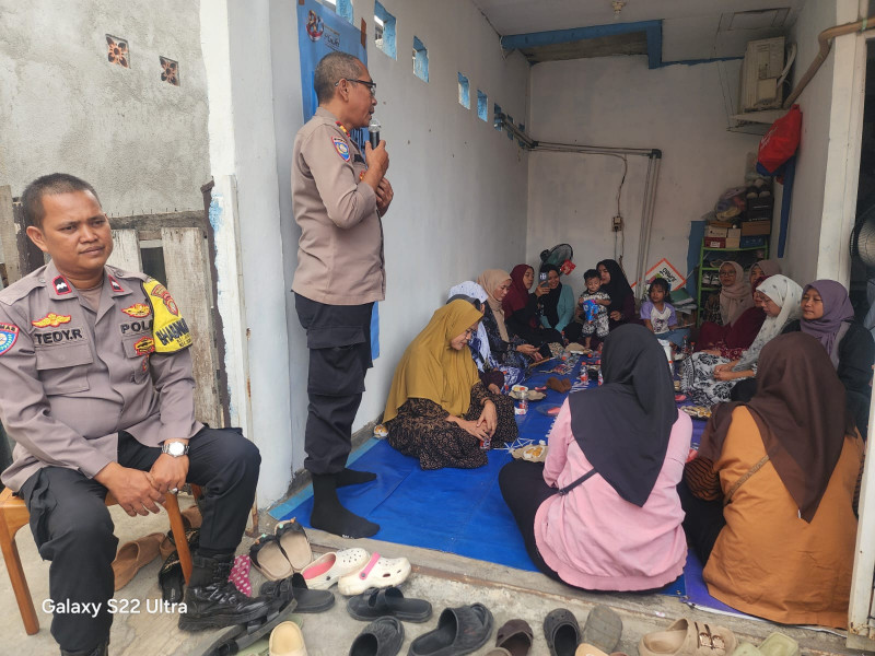 Jaga Jakarta On The Spot, Polsek Bekasi Barat Ajak Warga Bintara Cegah Tawuran dan Judi Online