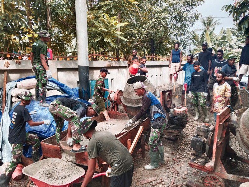Rampung Dibangun, Jembatan Beton Kamoro Jaya Hadirkan Harapan Baru bagi Masyarakat