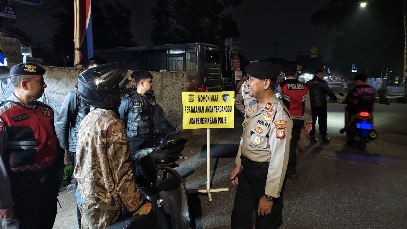 Polres Metro Tangerang Kota Perketat Pengawasan Malam Hari untuk Cegah Kejahatan Jalanan