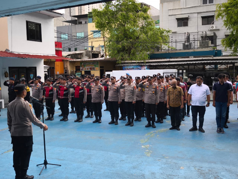 Apel Pengamanan Natal 2025 Digelar di Pademangan, Polisi Pastikan Ibadah Berjalan Aman dan Khidmat