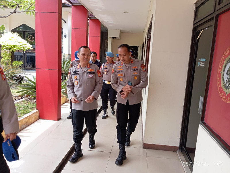 Kunjungan Kerja Kepala SPN Polda Metro Jaya Ke Polsek Metro Penjaringan